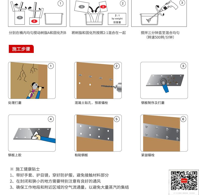 包钢浠水粘钢加固施工过程